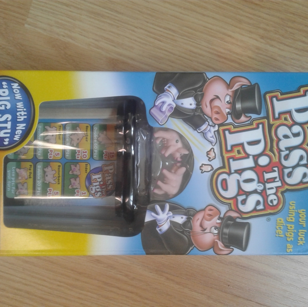 Pass the Pigs boardgame
